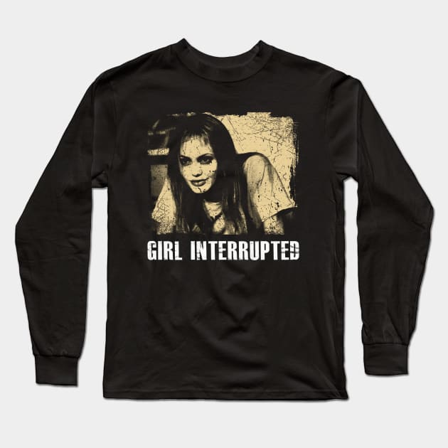 Navigating Madness Girl Interrupted S Protagonist Explored Long Sleeve T-Shirt by Church Green